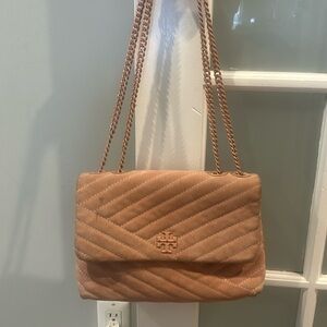 Suede Tory Burch shoulder/Crossbody bag